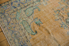 5.5x9.5 Vintage Distressed Oushak Carpet // ONH Item 5493 Image 4