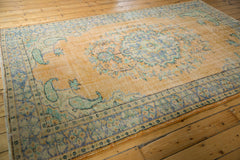 5.5x9.5 Vintage Distressed Oushak Carpet // ONH Item 5493 Image 5