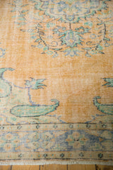 5.5x9.5 Vintage Distressed Oushak Carpet // ONH Item 5493 Image 8