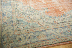  Vintage Distressed Oushak Carpet / Item 5496 image 8
