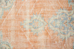  Vintage Distressed Oushak Carpet / Item 5496 image 10