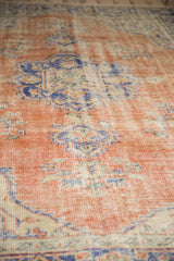 6.5x9 Vintage Distressed Oushak Carpet // ONH Item 5497 Image 9