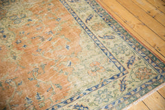  Vintage Distressed Oushak Carpet / Item 5499 image 6