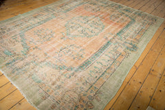 7x9.5 Vintage Distressed Oushak Carpet // ONH Item 5501 Image 5