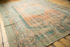 7x9.5 Vintage Distressed Oushak Carpet // ONH Item 5501 Image 7