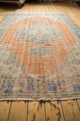 6x9 Vintage Distressed Oushak Carpet // ONH Item 5504 Image 6