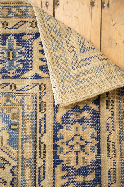 Vintage Distressed Oushak Carpet