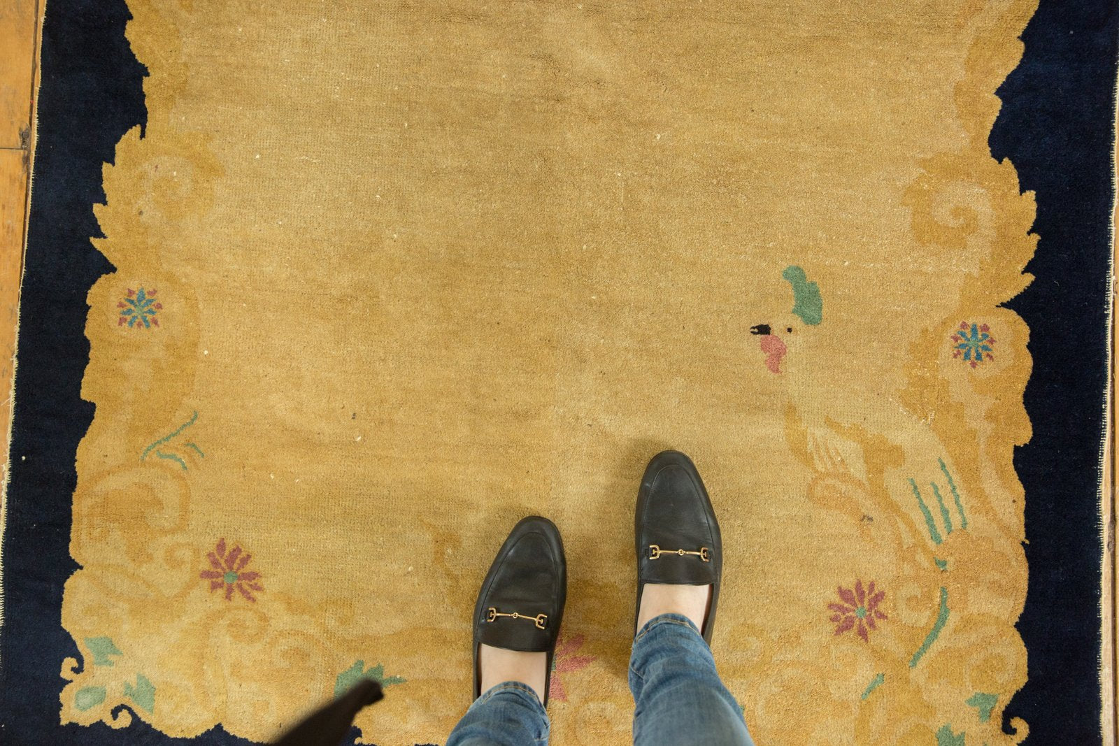 4x7 Vintage Peking Rug // ONH Item 5513 Image 1