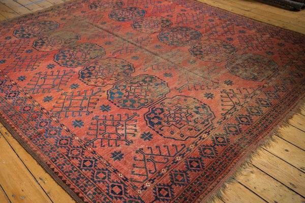  Vintage Ersari Square Carpet / Item 5514 image 3