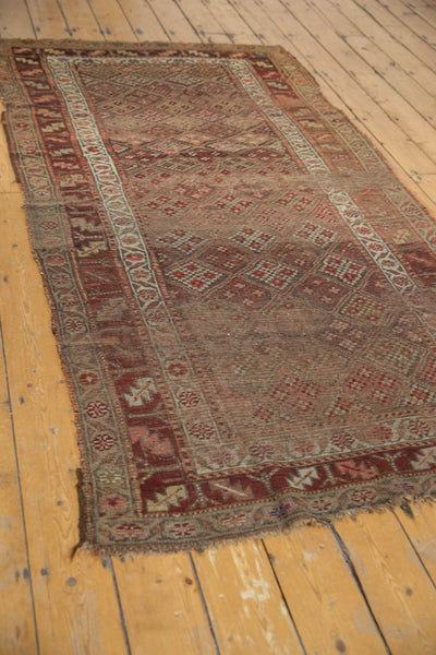 4x8 Antique Kurdish Rug Runner // ONH Item 5518 Image 4