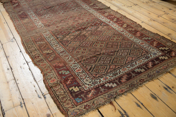4x8 Antique Kurdish Rug Runner // ONH Item 5518 Image 7