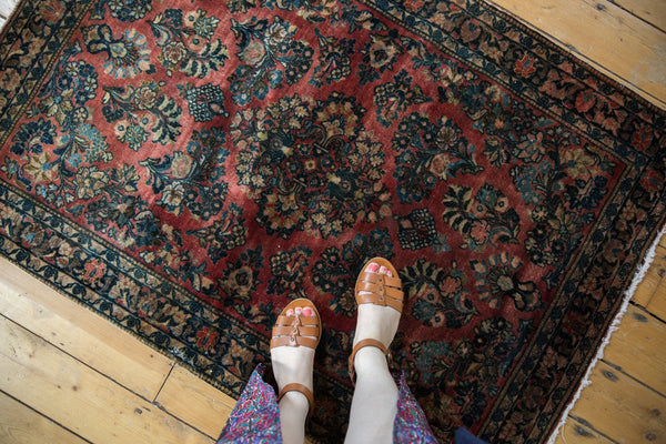 3.5x5 Vintage Sarouk Rug // ONH Item 5522 Image 2