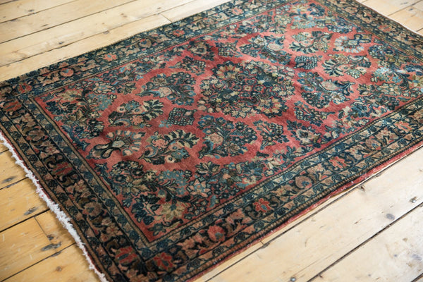 3.5x5 Vintage Sarouk Rug // ONH Item 5522 Image 3