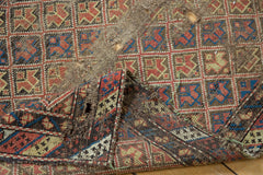  Antique Fragment Caucasian Square Rug / Item 5540 image 7