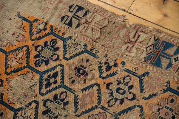 3.5x5 Antique Fragment Caucasian Rug // ONH Item 5543 Image 10