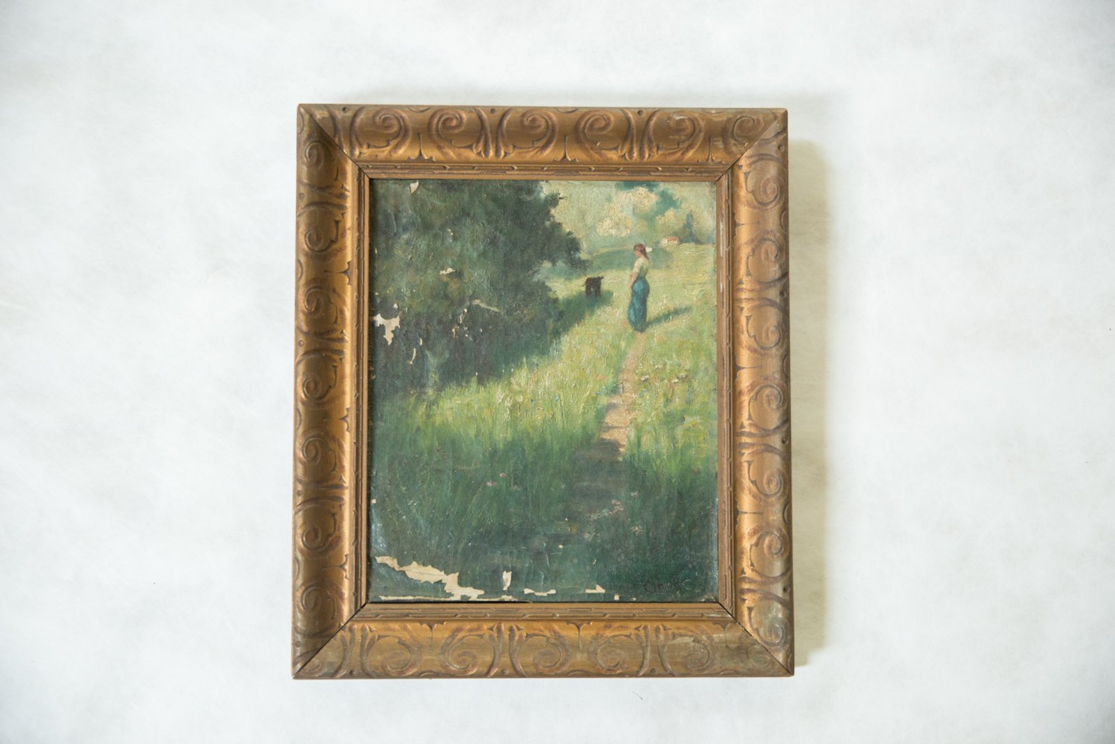 Hobart Clark Painting of a Woman