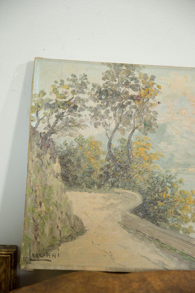 Luciani Painting of Italian Countryside