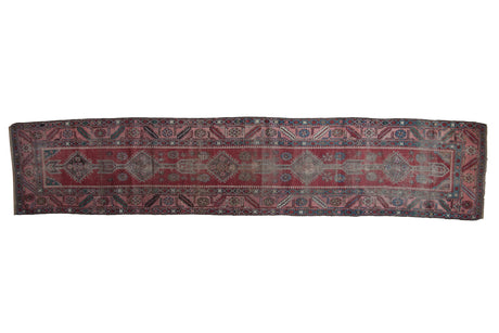 2.5x13.5 Antique Karabagh Rug Runner // ONH Item 5548