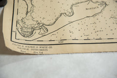 Eldridge's New London to Gay Head Ship Map 