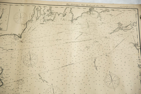 Eldridge's New London to Gay Head Ship Map 