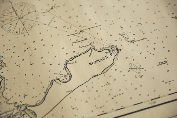 Eldridge's New London to Gay Head Ship Map 