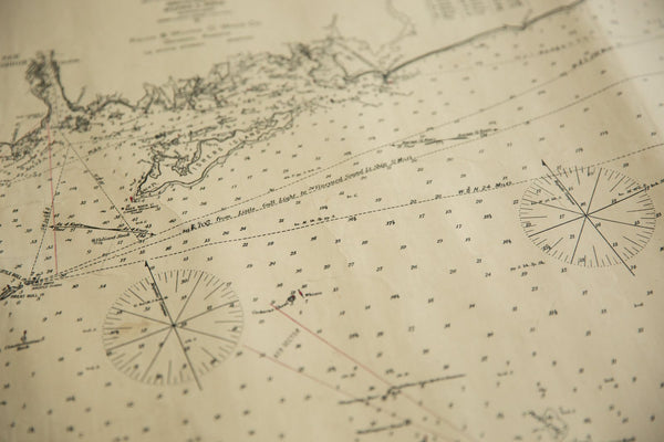 Eldridge's New London to Gay Head Ship Map 