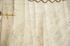 Casco Bay Maine Antique Nautical Map