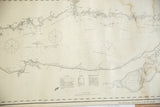 Eldridge's vintage Long Island Sound nautical chart, with reference keys and aged water stains.