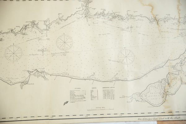 Eldridge's Long Island Sound Nautical Map