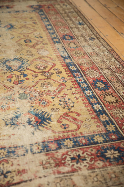 5x10 Antique Caucasian Rug Runner // ONH Item 5565 Image 4