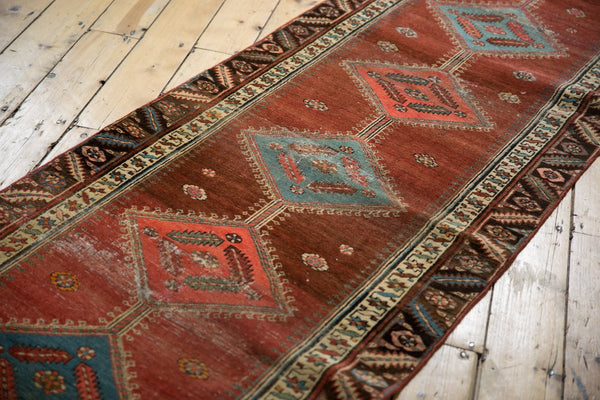 RESERVED 3x15 Antique Bakshaish Rug Runner // ONH Item 5566 Image 6