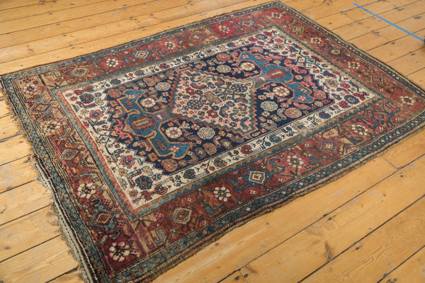  Antique Kurdish Bijar Rug / Item 5567 image 3