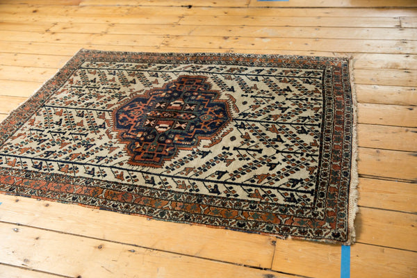 3.5x5 Vintage Fine Afshar Rug // ONH Item 5576 Image 4