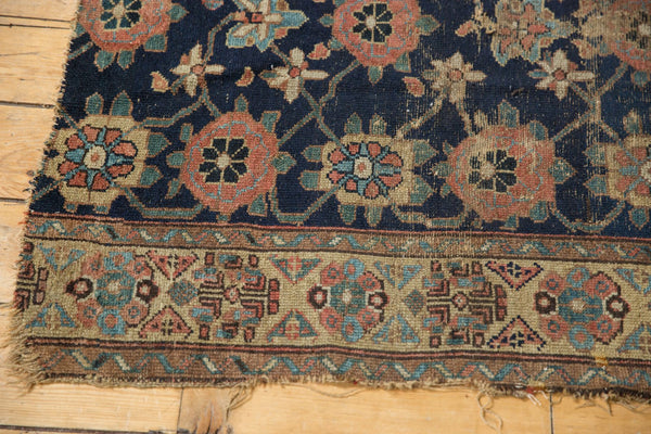 3.5x3.5 Antique Fragment Kurd Square Rug // ONH Item 5584 Image 3