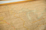1898 antique US map features Great Lakes, 