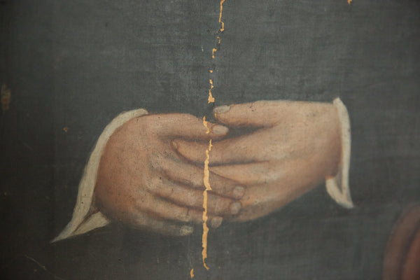 19th Century Portrait Painting of a Man