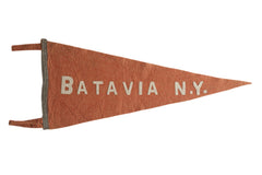 Batavia N.Y. Felt Flag
