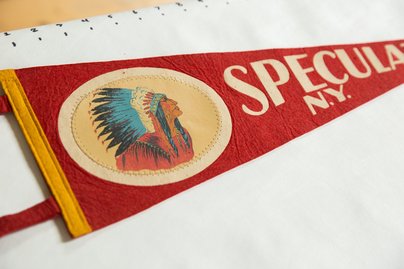 Speculator N.Y. Felt Flag