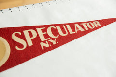 Speculator N.Y. Felt Flag