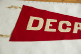 Cream felt lettering 