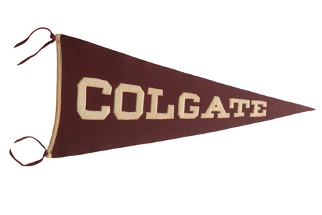 Colgate Felt Flag