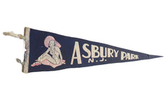 Asbury Park N.J. Felt Flag