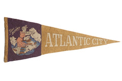 Atlantic City Surf Bathing Felt Flag