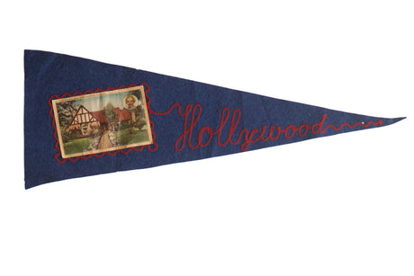 Hollywood Felt Flag