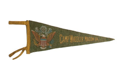 Camp Wheeler Macon GA. Felt Flag