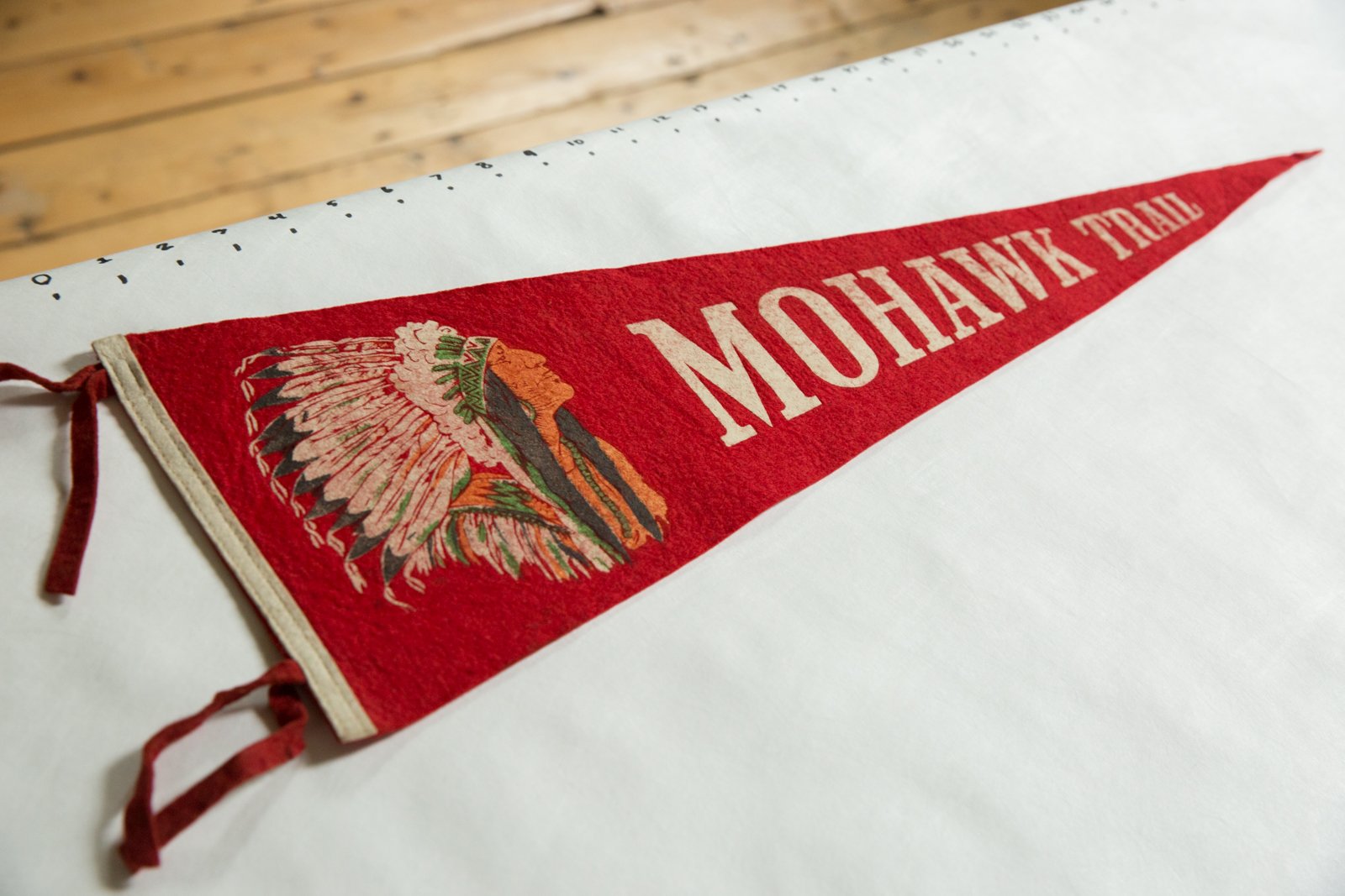 Mohawk Trail Felt Flag
