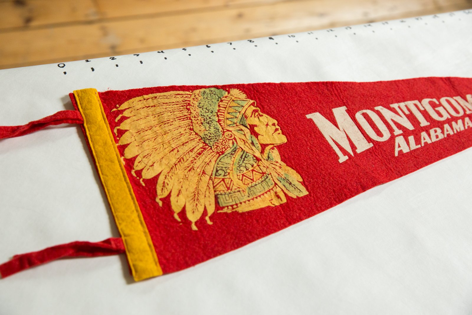 Montgomery Alabama Felt Flag