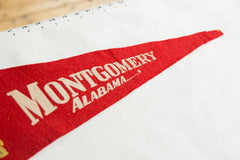 Montgomery Alabama Felt Flag