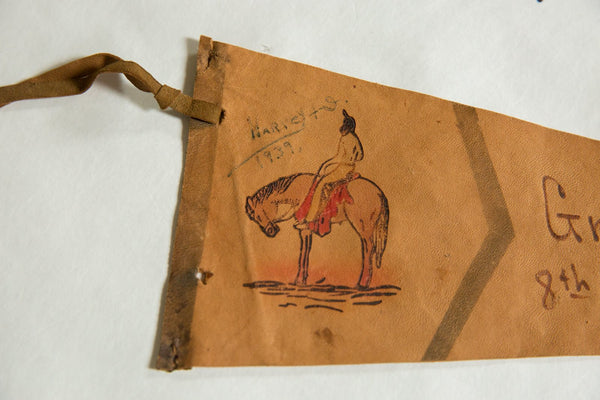 1939 Grand Coulee Dam Eight Wonder of the World Felt Flag