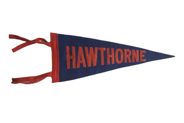 Hawthorne Felt Flag
